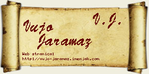 Vujo Jaramaz vizit kartica
